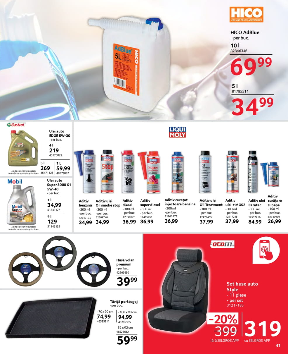 catalog Selgros nealimentar